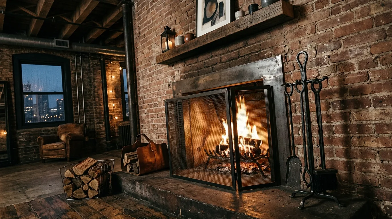 Add an ash bucket for clean maintenance